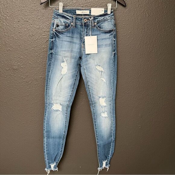 KanCan Florence Mid Rise Super Skinny Jeans - Picture 8 of 16